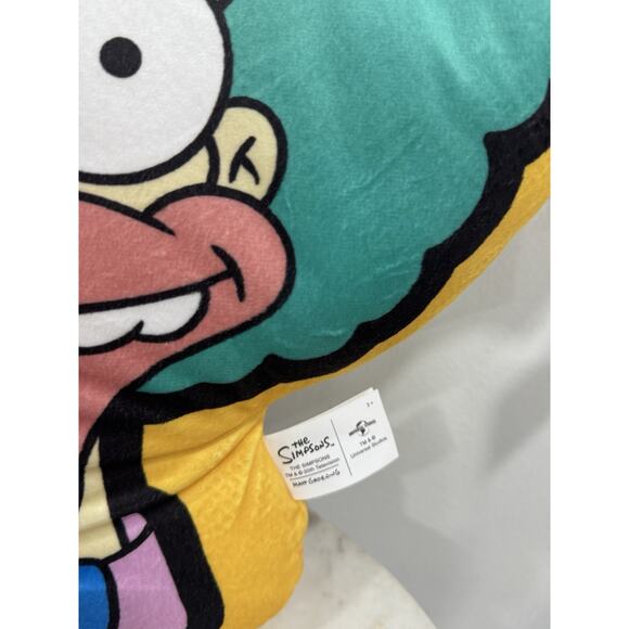 Universal Studios Simpsons Krusty the Clown Plush Pillow Hanger 20 X 16 - Picture 2 of 3
